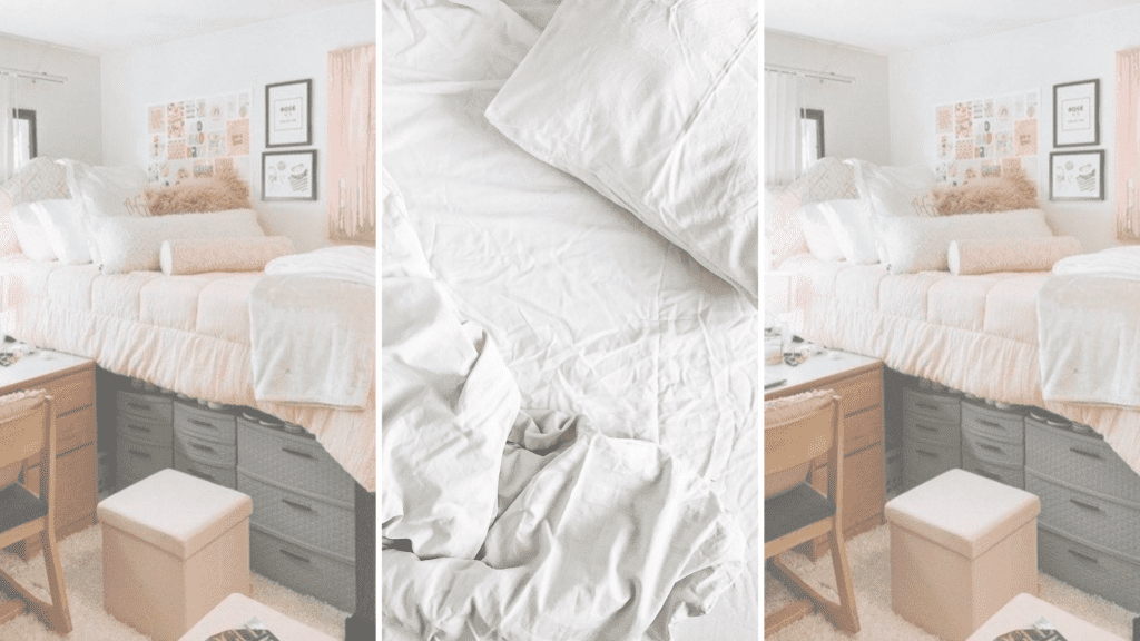 how to make your dorm bed more comfortable