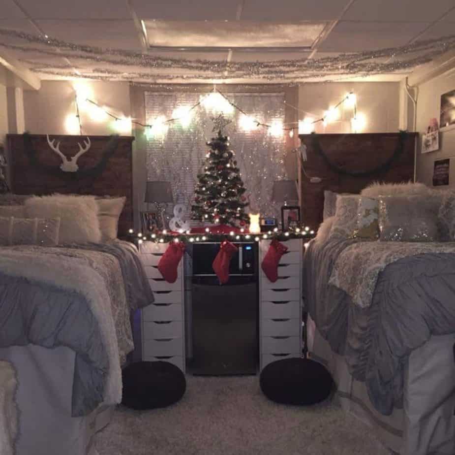 Christmas dorm decor christmas tree