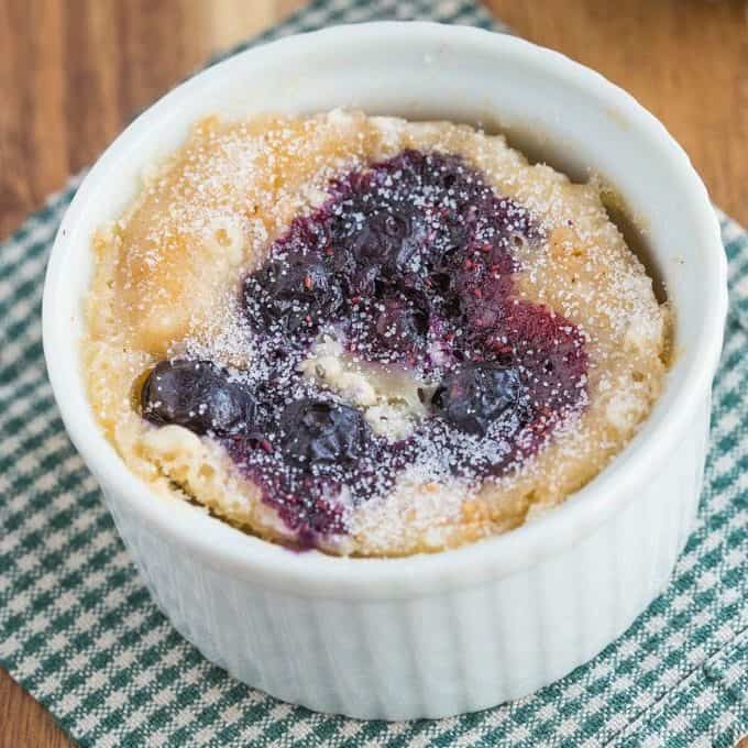 blueberry muffin microwave mug meal