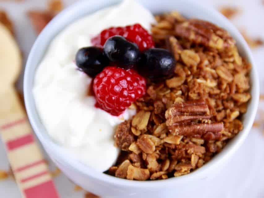 granola microwave mug meals