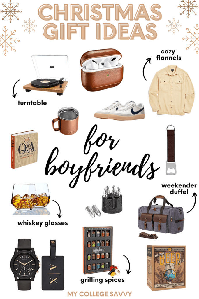 Unique Christmas Gifts for Your Boyfriend - Glossy Belle