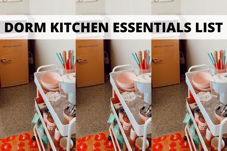 19+ Dorm Kitchen Essentials for College Students