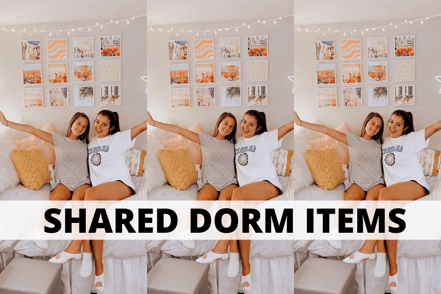 shared dorm items