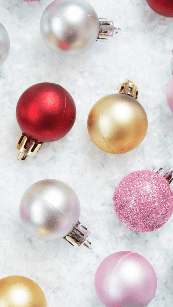 pretty Christmas ornaments