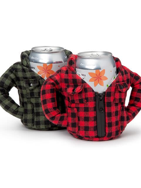 beer can flannel gifts for college guys
