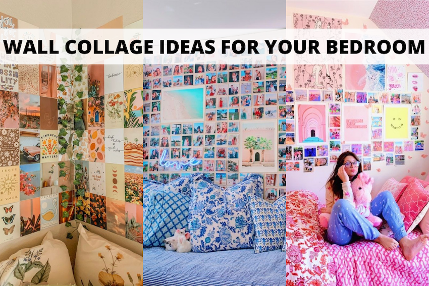 wall collage ideas for your bedroom