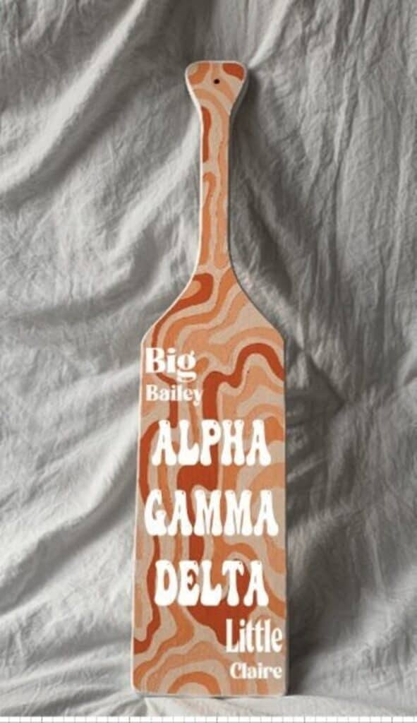 28 Super Trendy Sorority Paddles To Make For Your Big