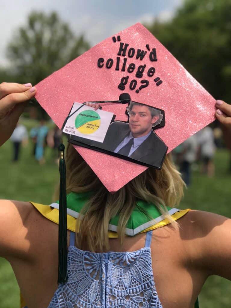 75 Hilarious The Office Graduation Cap Ideas For Ultimate Fans