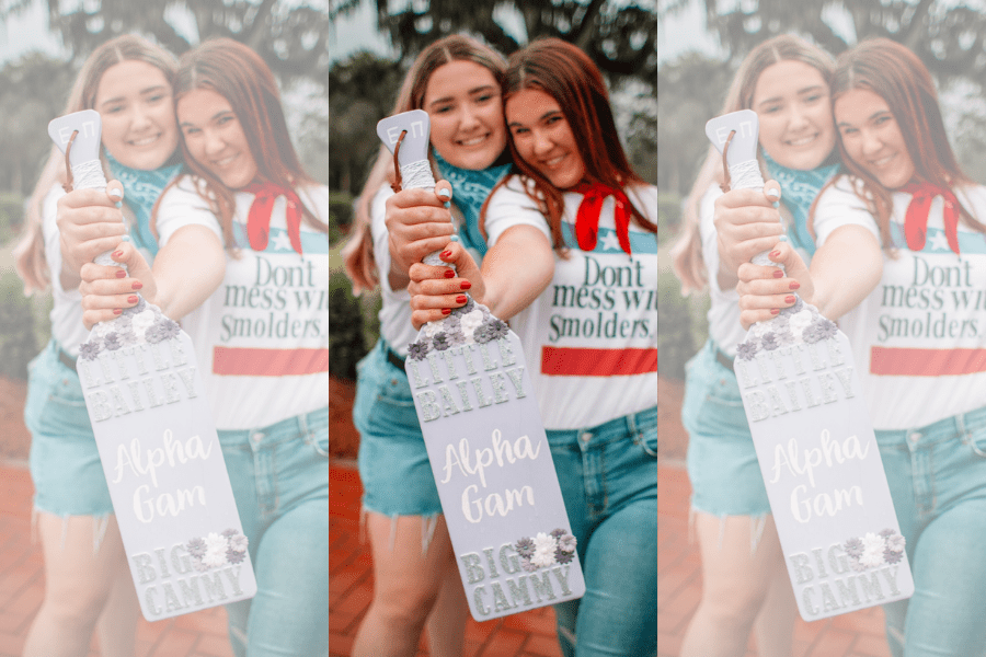 28 Super Trendy Sorority Paddles To Make For Your Big