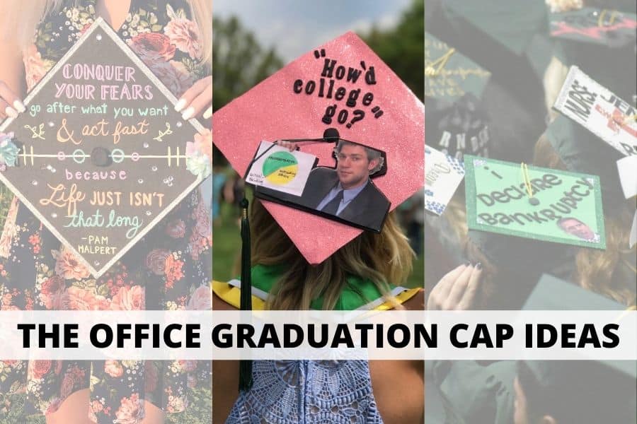 the office graduation cap ideas