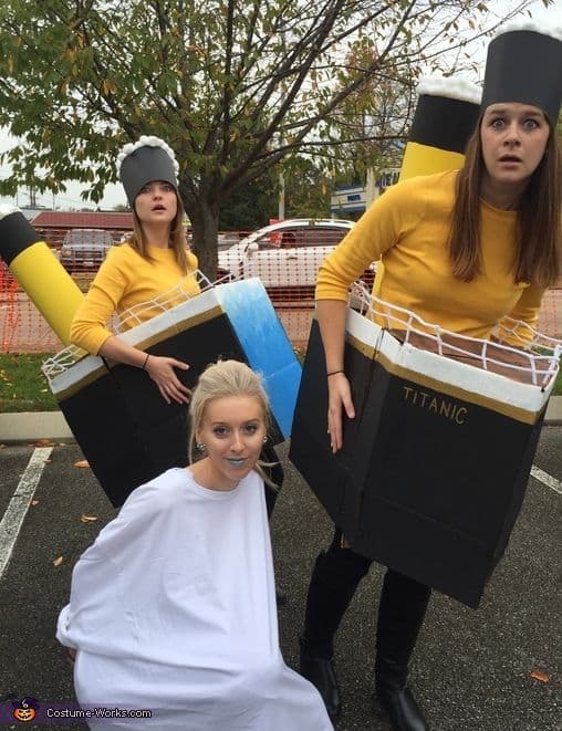 titanic trio halloween costumes