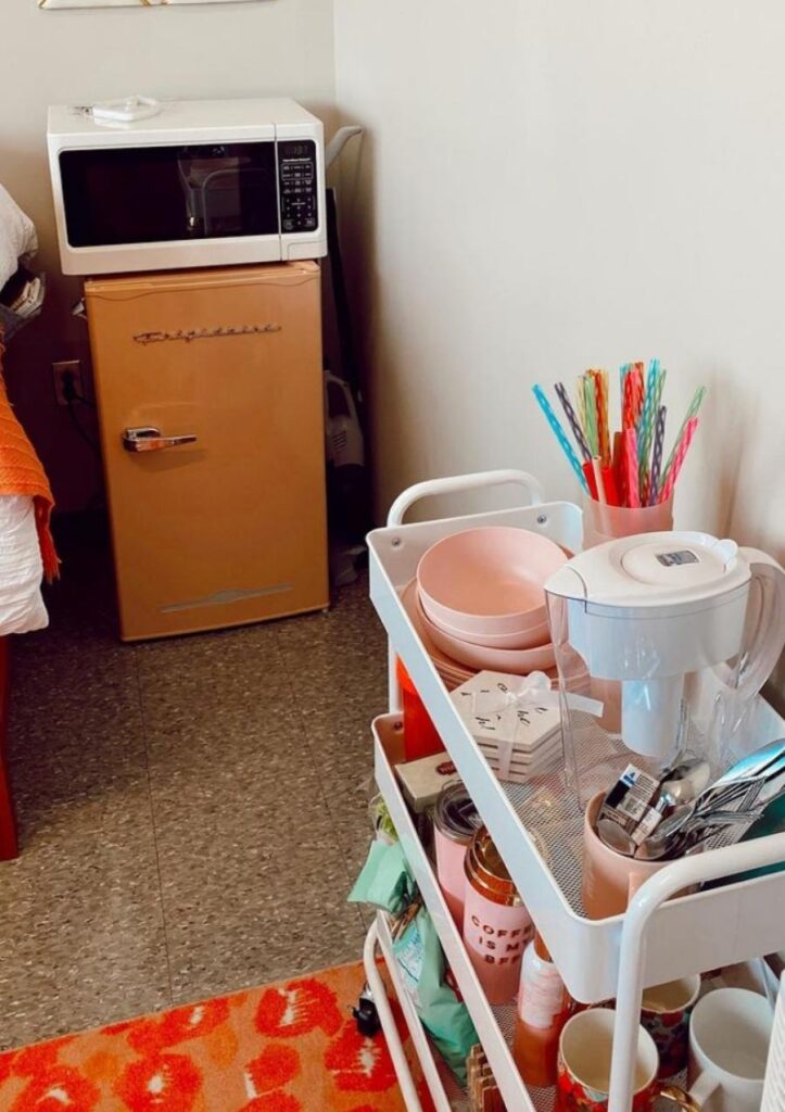 dorm kitchen cart