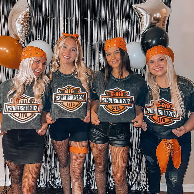 harley davidson reveal day shirts for sorority