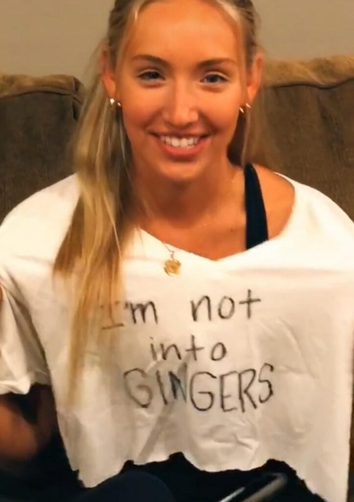 I'm not into gingers tshirt