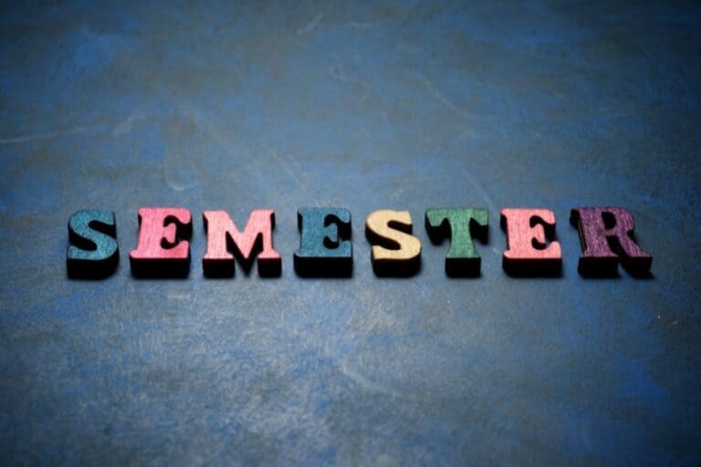 How long is a semester and how many semesters in a year 
