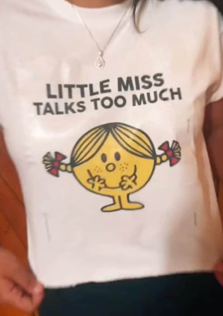 little miss t-shirt idea