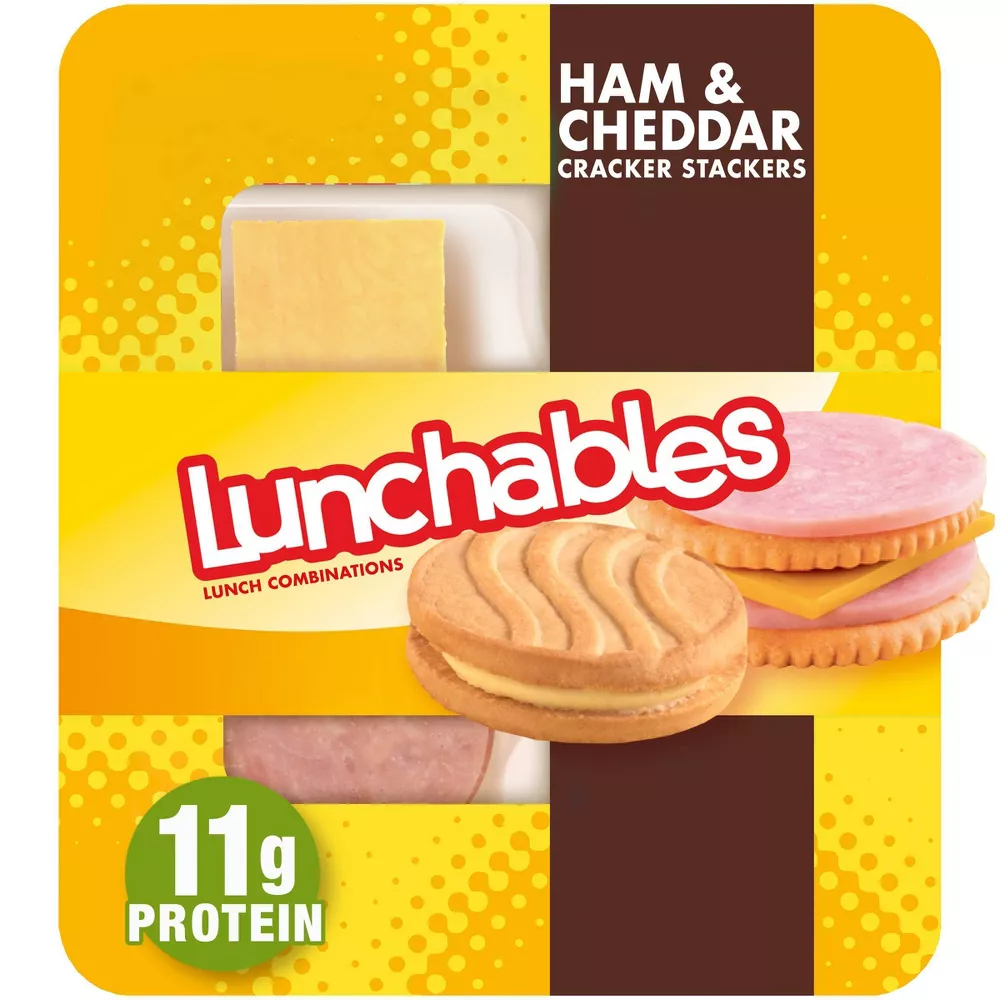 Ham and cheddar lunchables kit