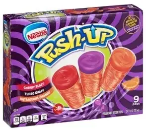 variety box of push up popsicles