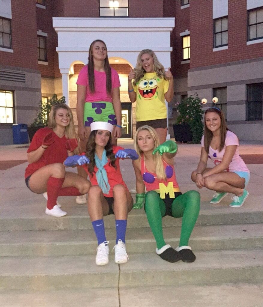 Spongebob group costume