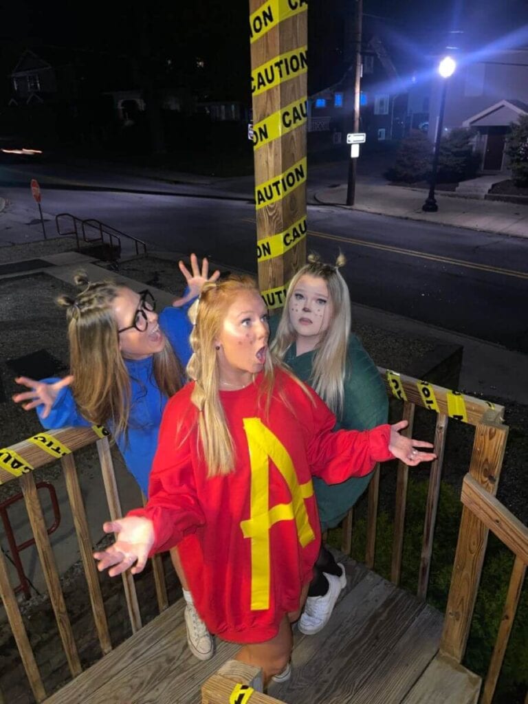 Alvin and the Chipmunks group costume