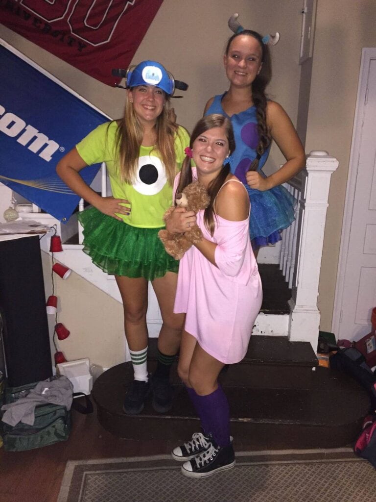 Monsters inc group costume