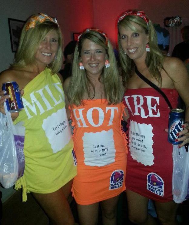 hot sauce group costume idea