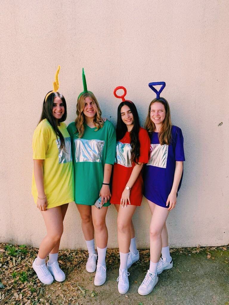 teletubbies group costume