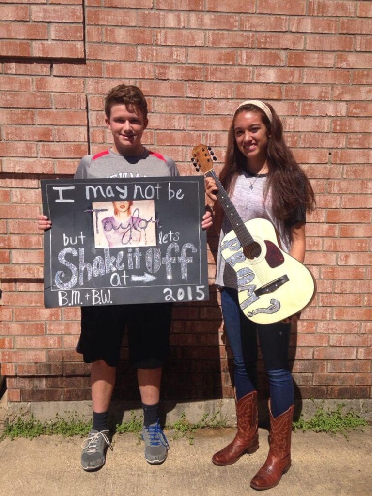 Shake It Off Prom Proposal