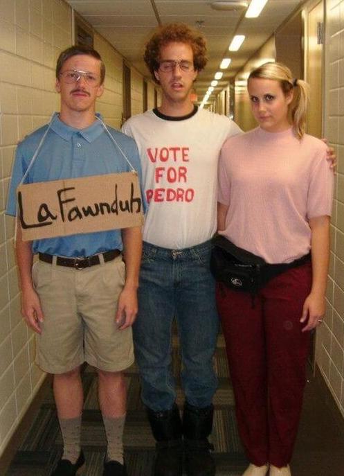 Kip Dynamite costume for guys with a mustache