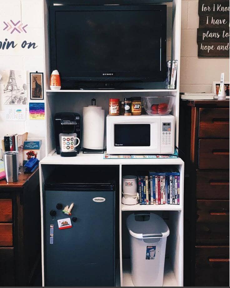 dorm room storage idea