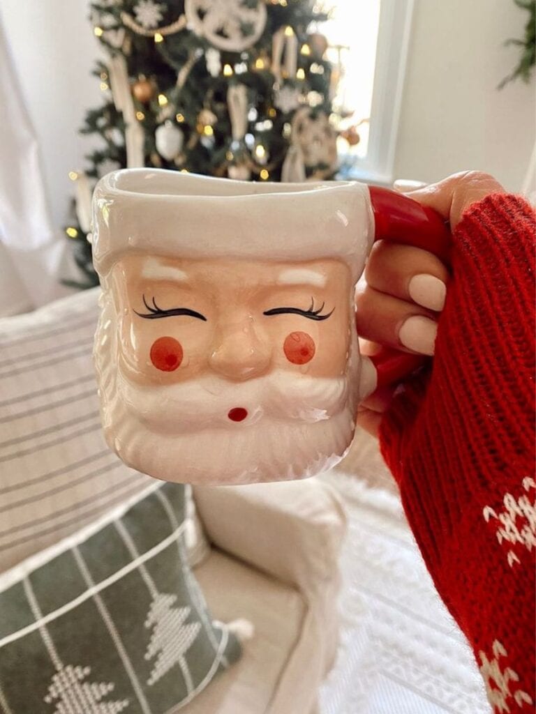 santa mug