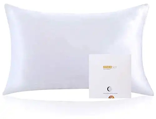 ZIMASILK 100% Pure Mulberry Silk Pillowcase