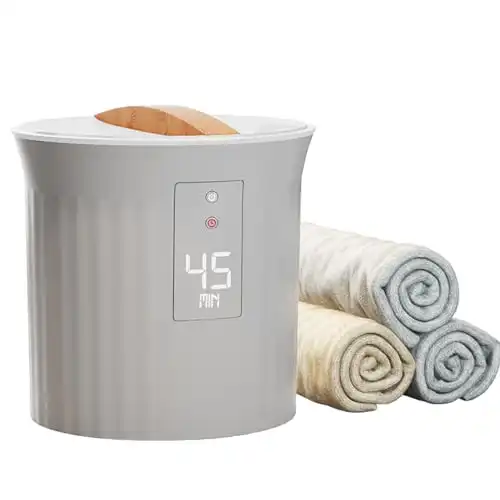 Live Fine Towel Warmer with Adjustable Timer, Auto Shut-Off