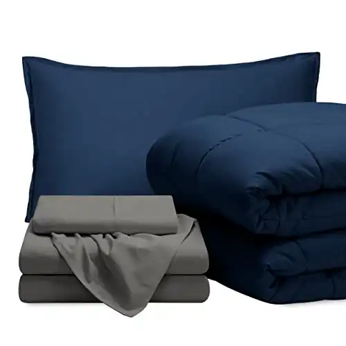 Bed-in-A-Bag Comforter & Sheet Set