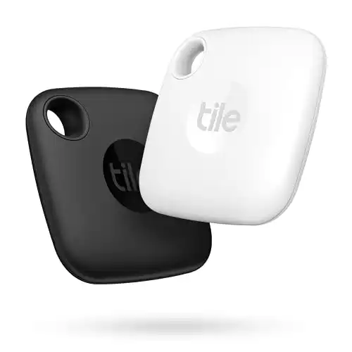 Tile Mate Bluetooth Tracker, 2-Pack