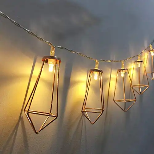 10ft Diamond String Lights - Battery Operated