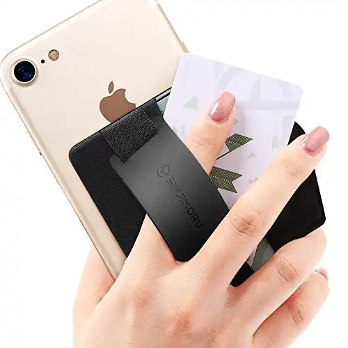Phone Grip Card Holder with Phone Stand