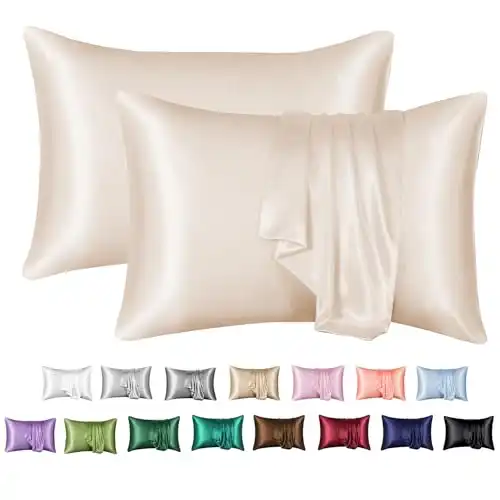 MR&HM Satin Pillowcase - 2 Pack