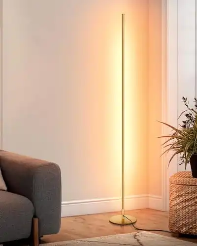 Minimalist LED Corner Floor Lamp