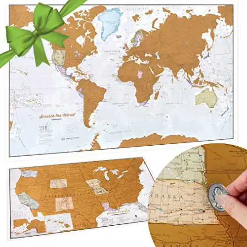 Scratch Off World Map