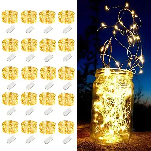 20 Pack Battery Operated Fairy Lights