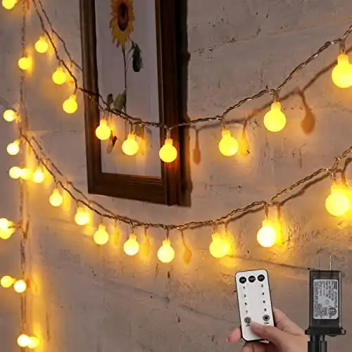 Globe String Lights, 33 Feet