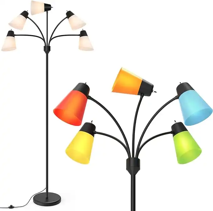 Multi Head Floor Lamp