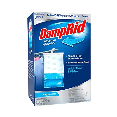 DampRid Hanging Moisture Absorbers, 3 Pack