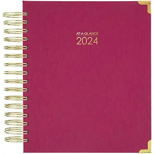 AT-A-GLANCE 2024 Daily & Monthly Planner