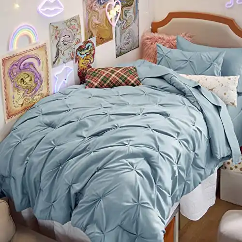 5-Piece Pinch Pleat Comforter Set