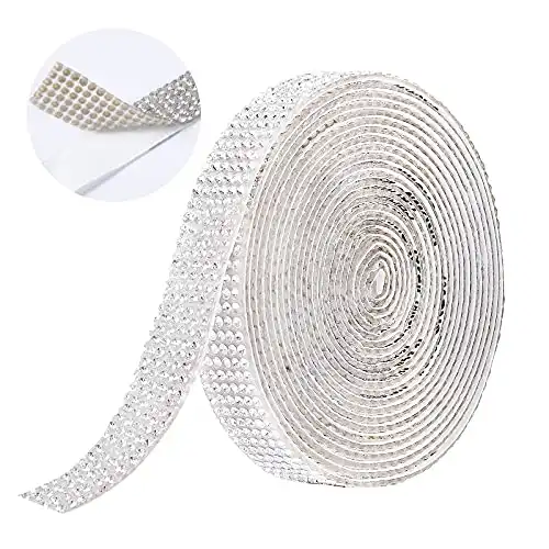 Adhesive Rhinestone Ribbon, 3 Yards