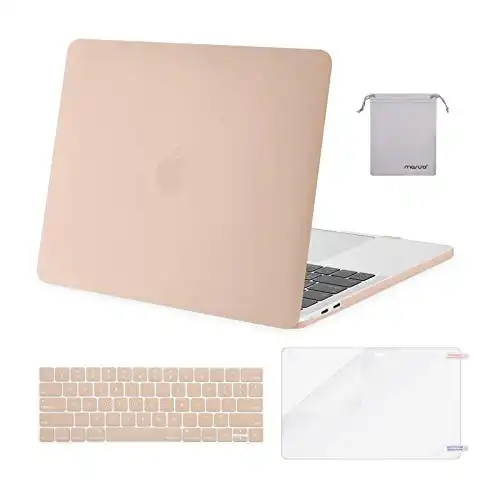 Hard Shell Laptop Case With Keyboard And Screen Protectors