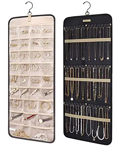 BAGSMART Hanging Jewelry Organizer