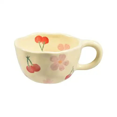 Floral Ceramic Coffee Mug